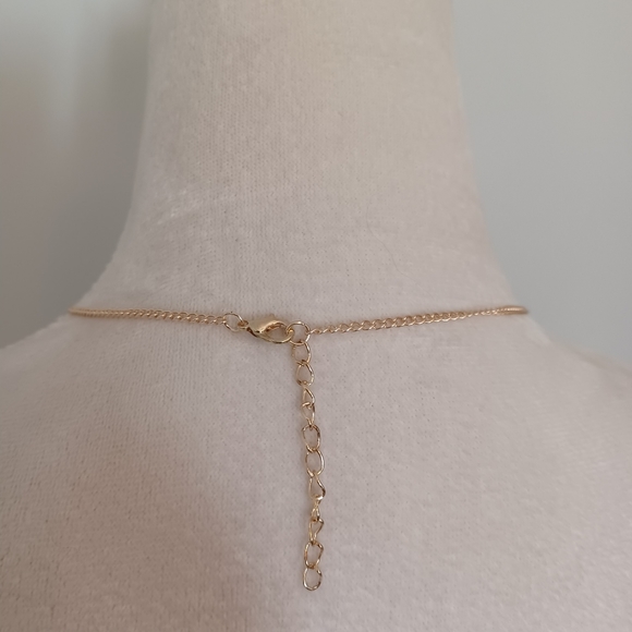 Orange Jack-o-lantern Witch Adjustable Necklace - Picture 6 of 7